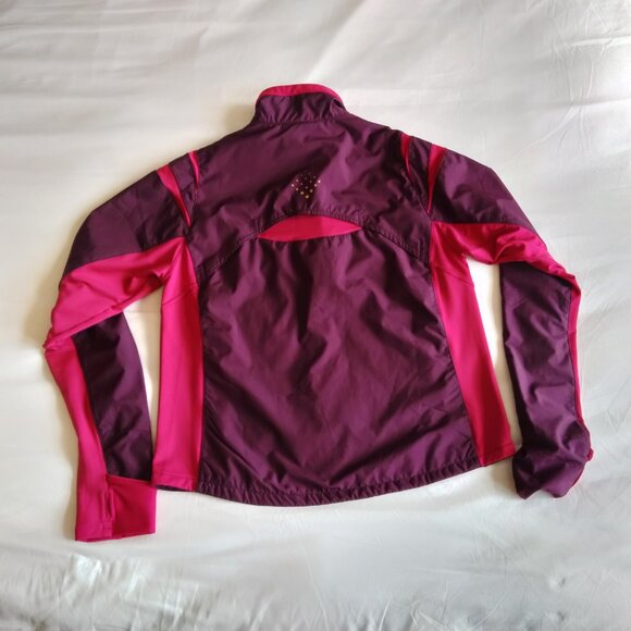 New Balance Purple Waterproof Lightweight Zippered Jacket NWOT Ladies LARGE - Picture 13 of 13
